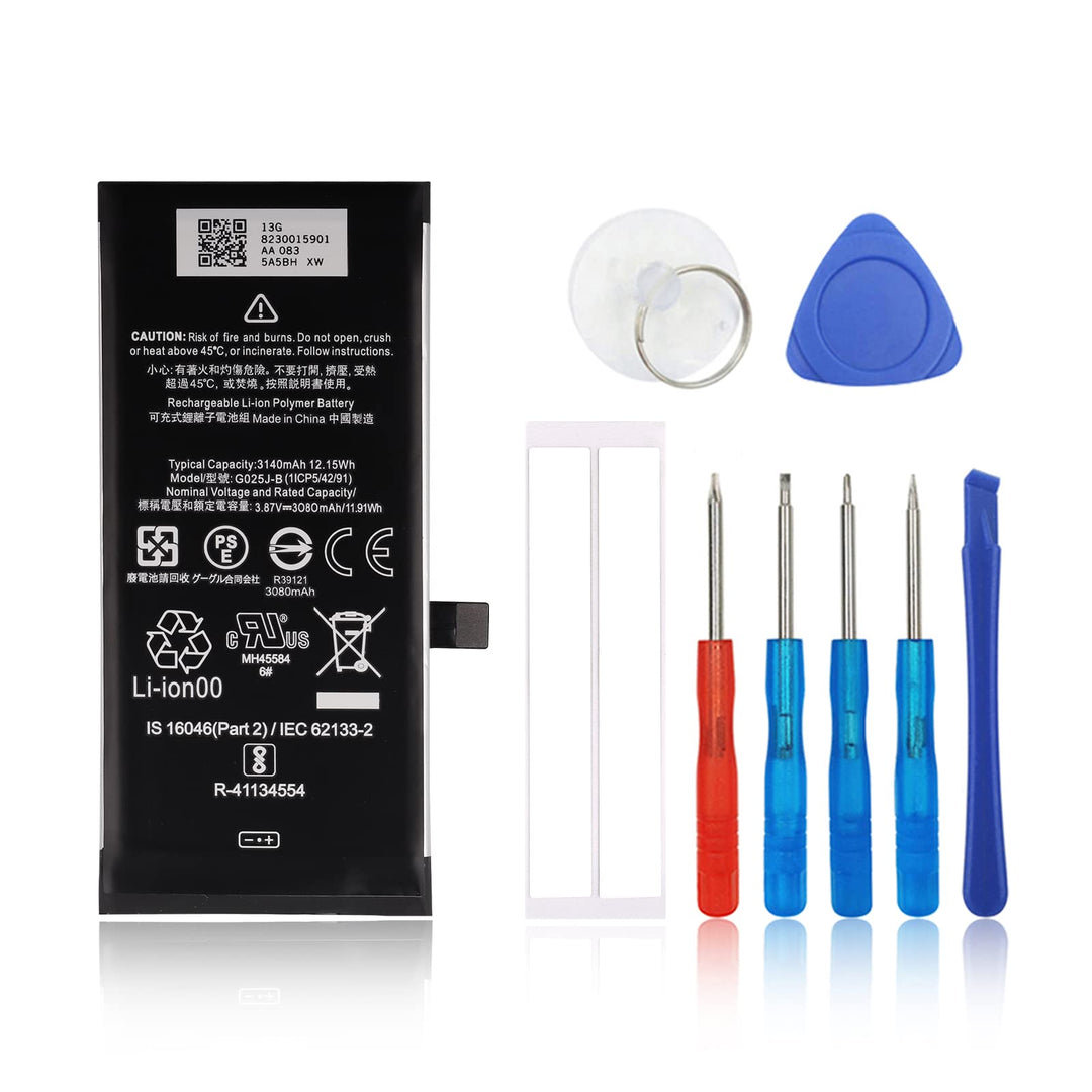 SwarKing Ersatz Akku Kompatibel mit Google Pixel 4A G025J-B with Toolkit
