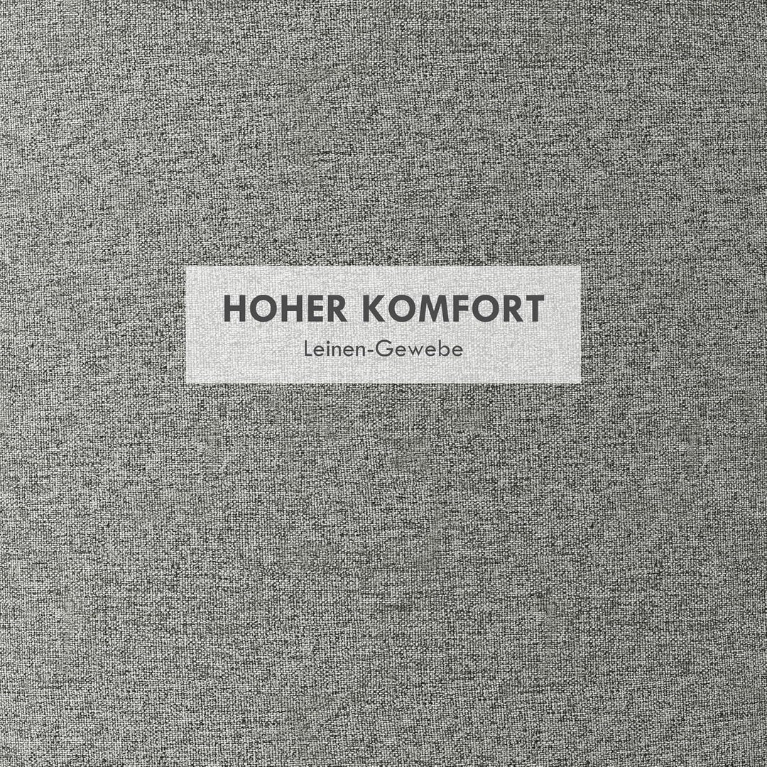 HOMCOM Sitzhocker mit Stauraum, Runder Hocker mit Klappdeckel Couchtisch, 56 x 56 x 42 cm Polsterhoc