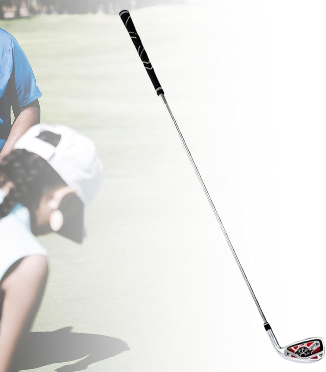 Golfeisen 7 Eisen Golfschläger Golfausrüstung Zinklegierung Kopf Rechtshänder Golf-Übungsschläger fü