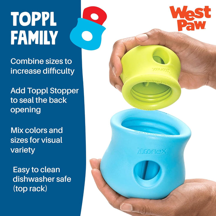 Zogoflex Toppl Hundespielzeug,Small Small orange - tangerine orange, Small orange - tangerine orange