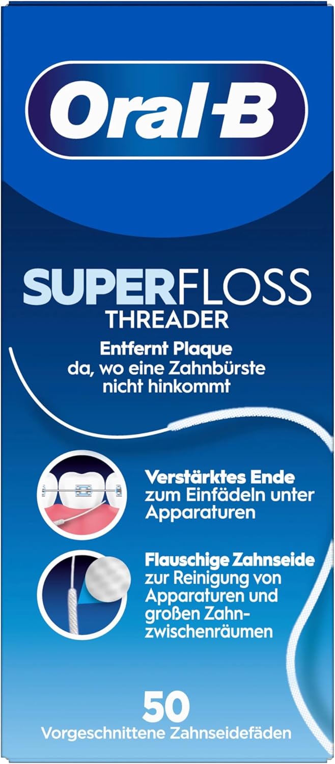 Oral-B SuperFloss 50 Fäden, er Pack (x 1 Stück), 1