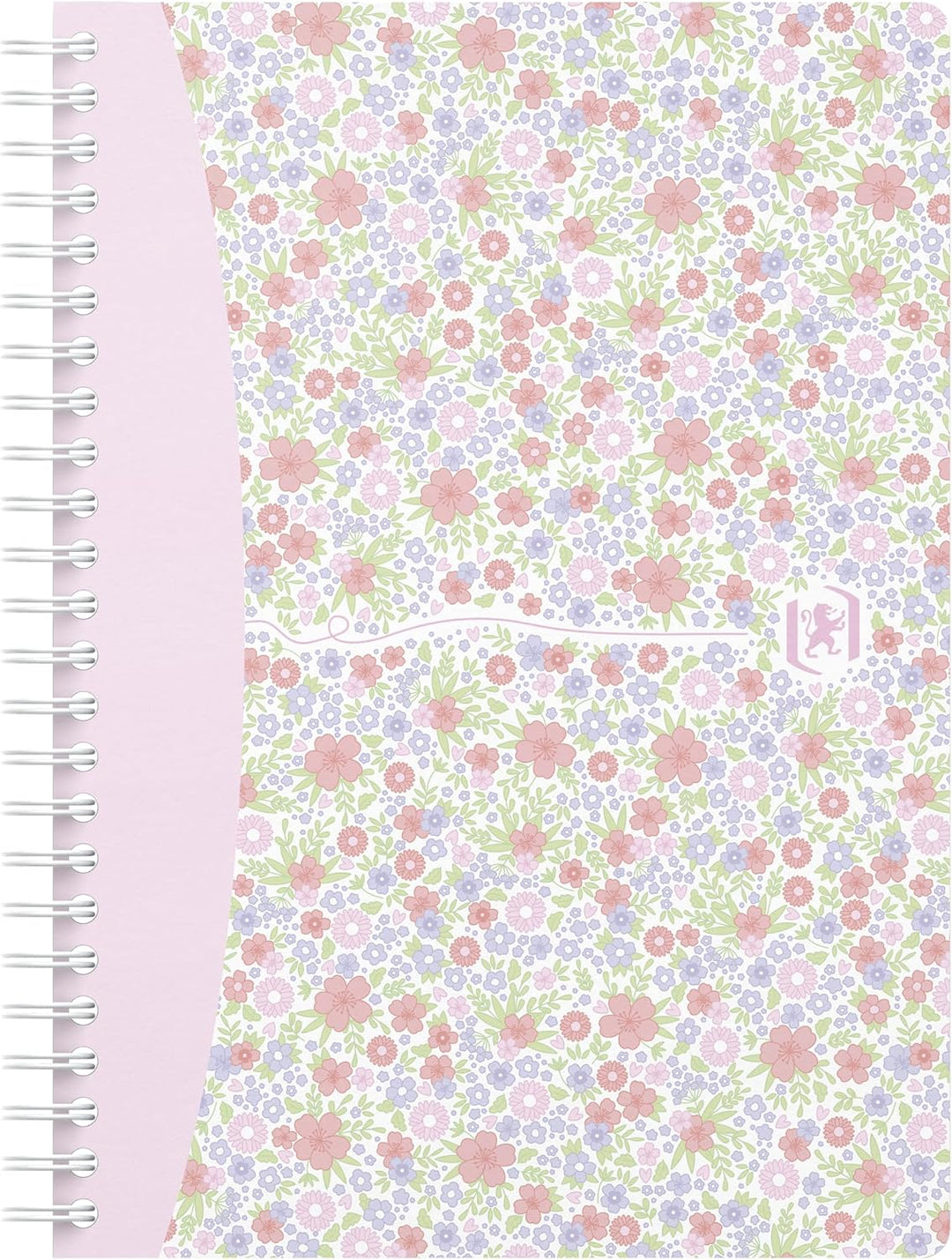 Oxford Hardcover Spiralbuch, 5er Pack, DIN A5, liniert, 3 Designs sortiert, liniert