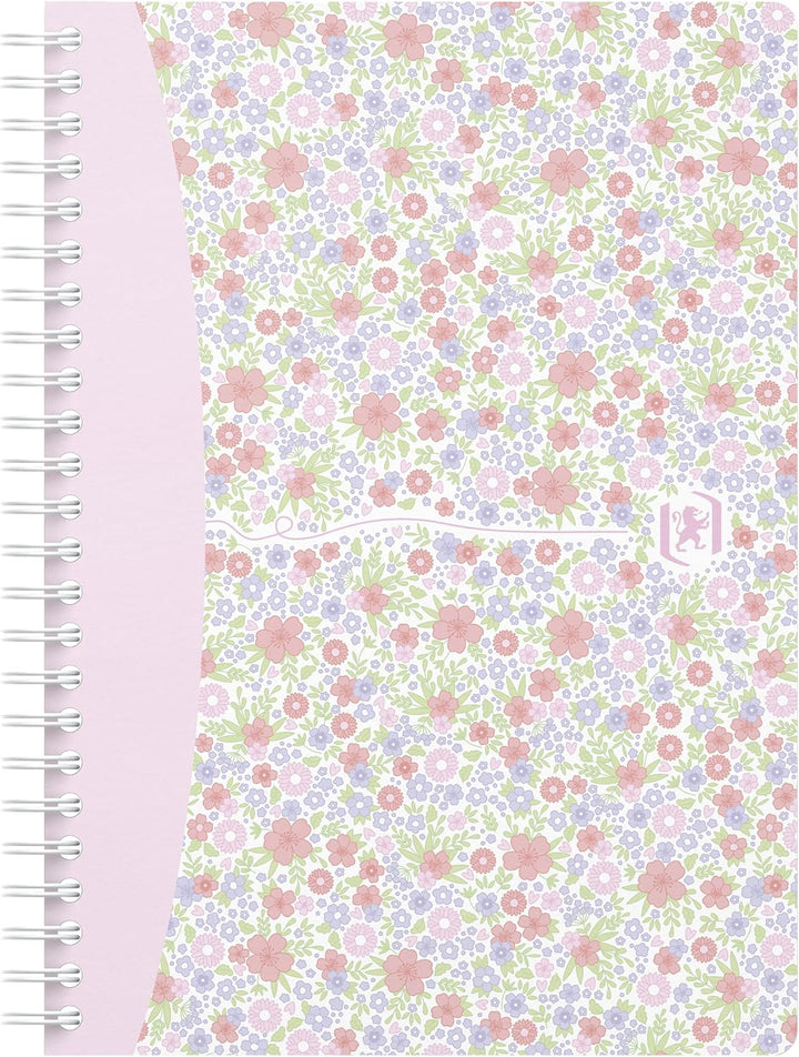 Oxford Hardcover Spiralbuch, 5er Pack, DIN A5, liniert, 3 Designs sortiert, liniert