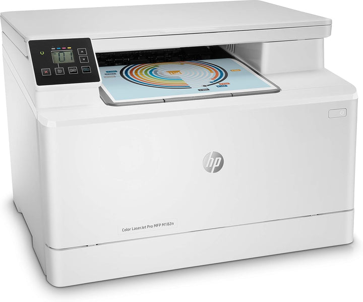 HP Color LaserJet Pro M182n Multifunktions-Farblaserdrucker (Drucker, Scanner, Kopierer, LAN, Airpri