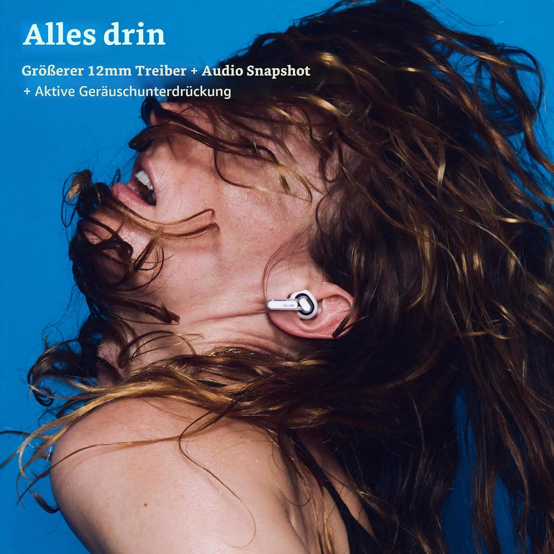 Nothing Ear (3a) Klangausgleichende Ohrhörer, 45 dB Hybrid ANC, hochauflösendes Audio mit 12 mm dyna