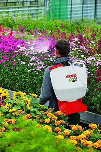 SOLO 441 Akku Rückenspritze - Drucksprüher Made in Germany, Weiss Single, Single