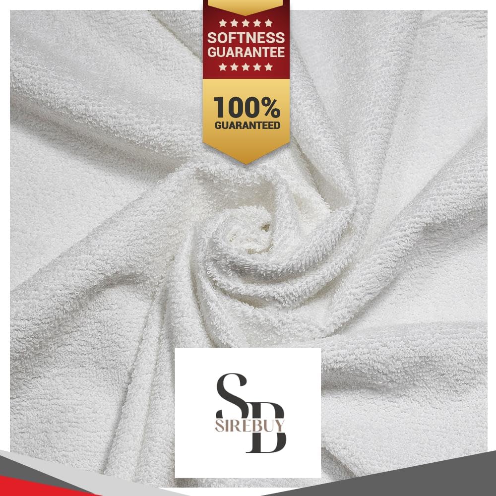 Sirebuy Traverse (Baumwolle 100 x 240 Stück) waschbar, saugfähig, wasserdicht, für Senioren, Kinder,