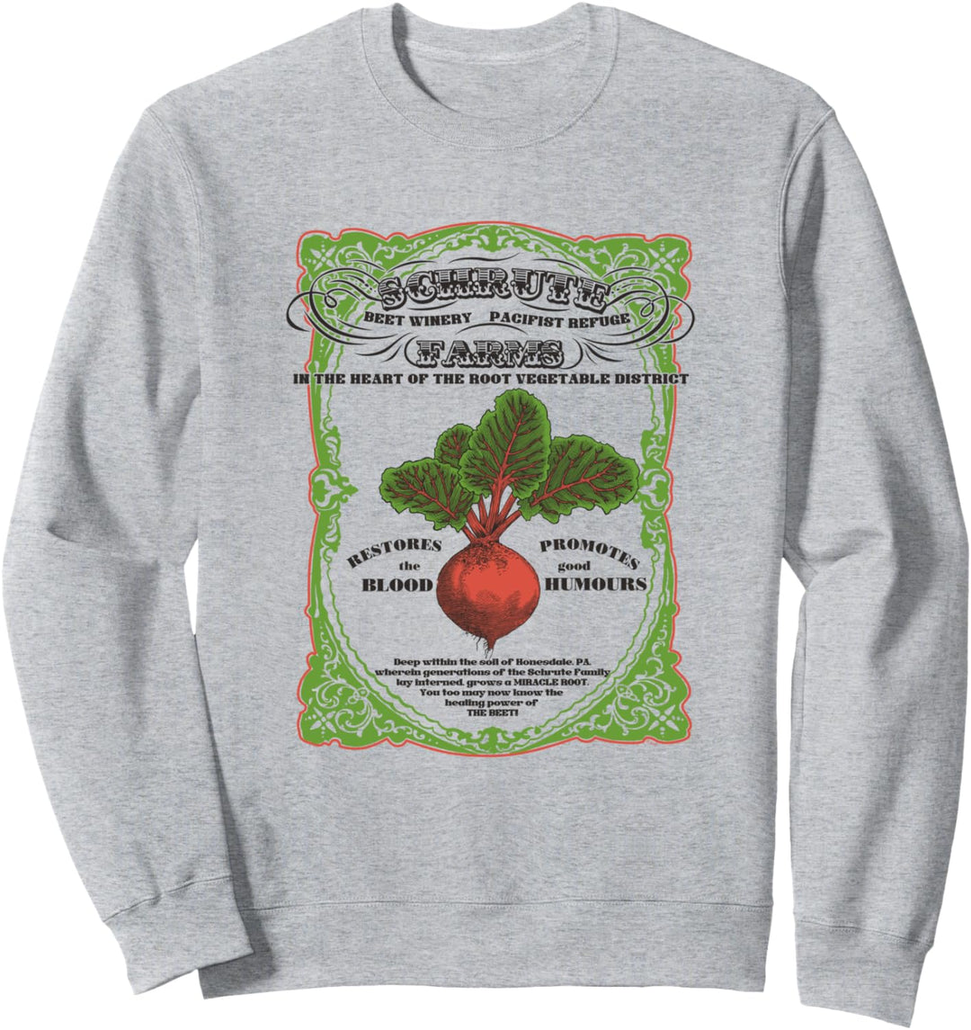The Office Schrute Farms Viktorianische Anzeige Sweatshirt