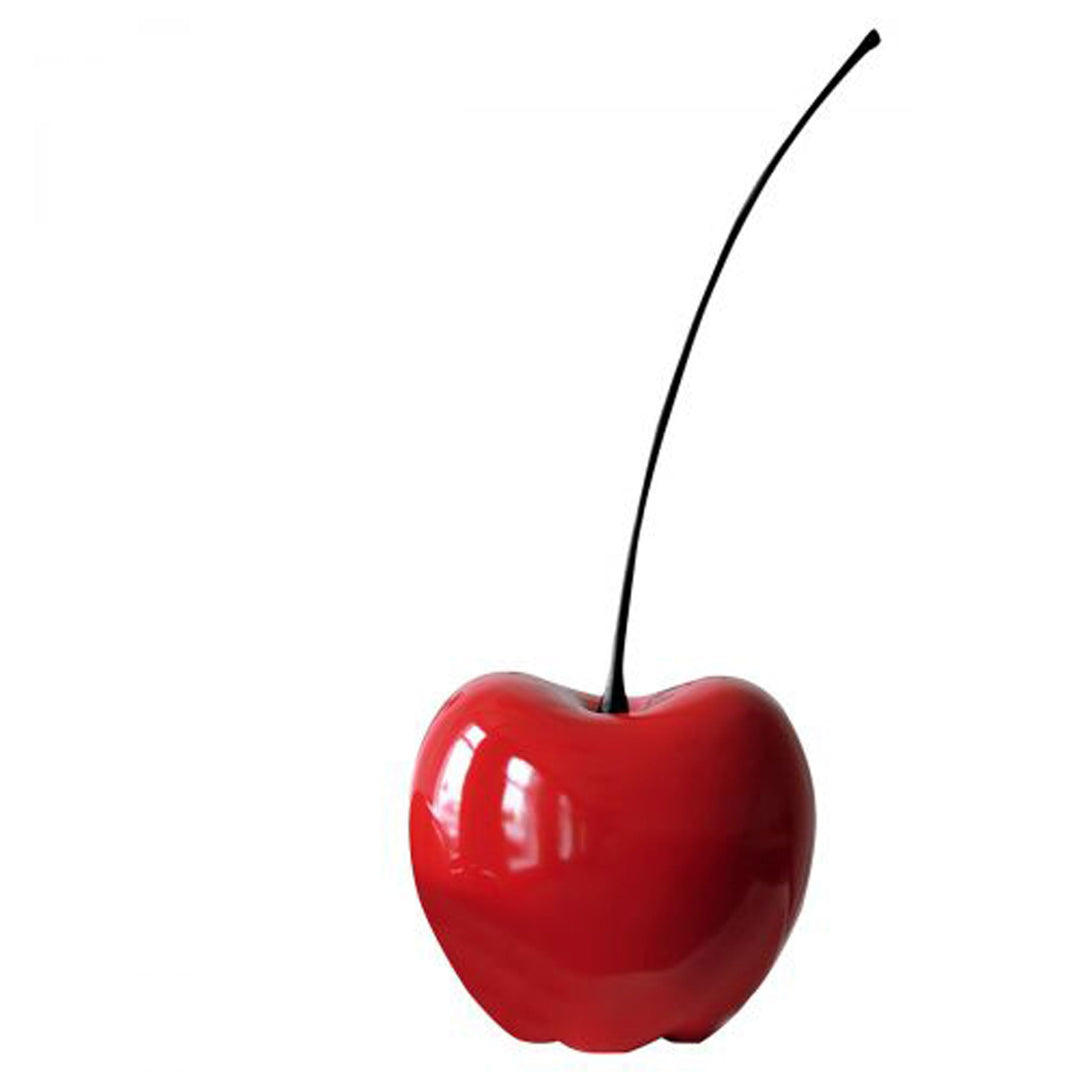 Casablanca 36407 Skulptur - Dekoobjekt - Kirsche "Passion" - Keramik - rot 60 x 25 cm