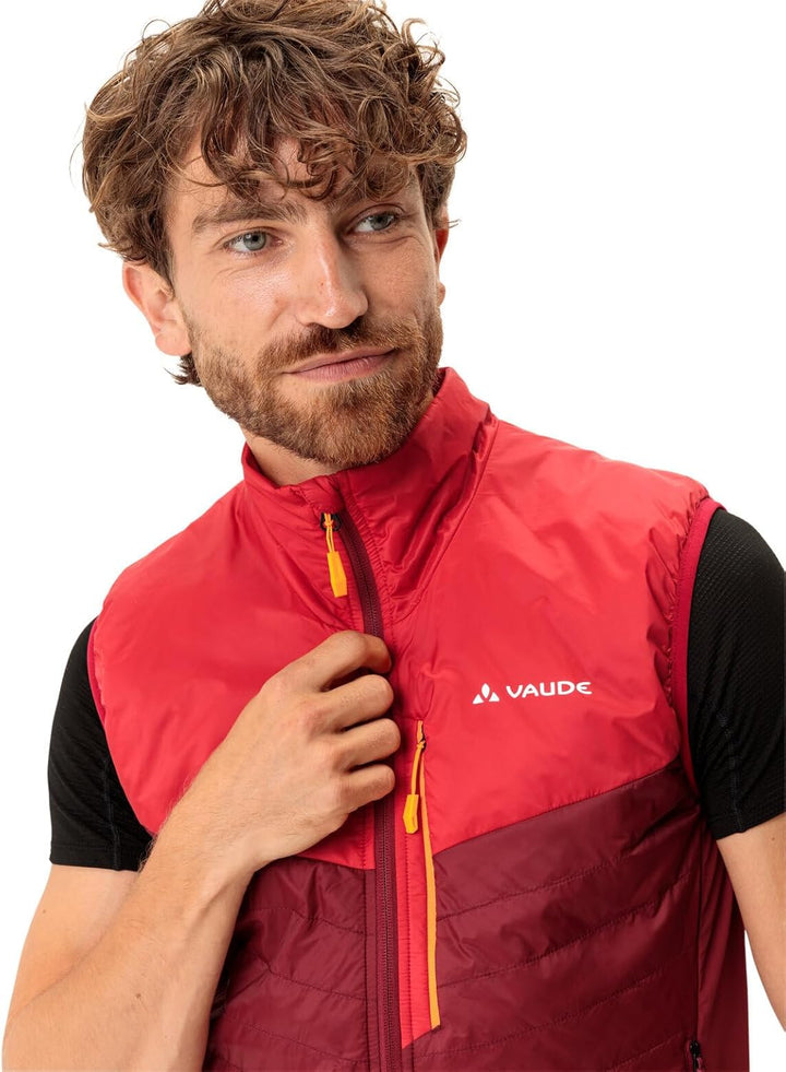 VAUDE Men's Freney Hybrid Vest III M carmine, M carmine