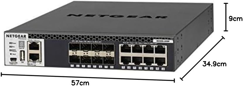 NETGEAR XSM4316S-100NES M4300 16-Port 10GB Switch