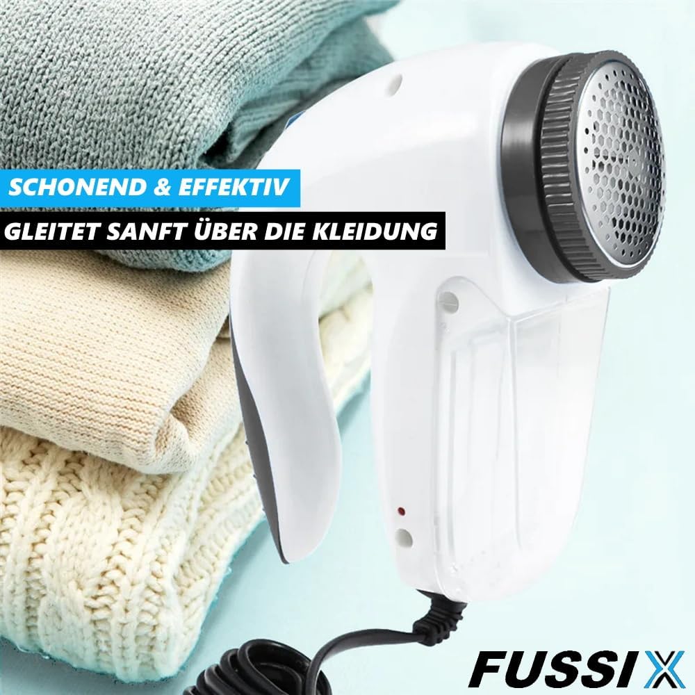 FUSSIX Elektrische Fusselfräse Kleiderrasierer Wollrasierer