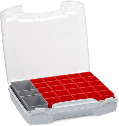 Werkzeug Koffer Set | Sortimo i BOX Set | i-BOXX 72 3er Set (grau) mit Insetboxen A3, H3 & I3 | Für