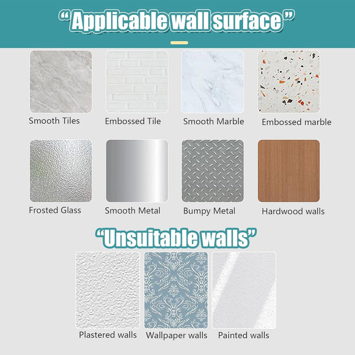 10pcs Schuhregal Zur Hausschuhe Wandmontage, Ohne Bohren Wand Slipper Aufbewahrung Schuhablage Wand