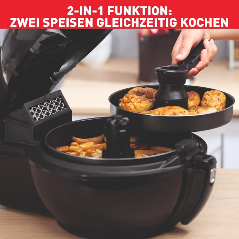 Tefal YV9708 ActiFry Genius XL 2 in 1 Heissluftfritteuse | 1500 Watt | Fassungsvermögen: 1,7 kg | 9