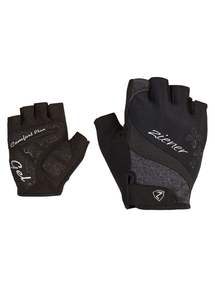 Ziener Damen Creolah Fahrrad-/Mountainbike-/Radsport-Handschuhe | Kurzfinger-atmungsaktiv/dämpfend