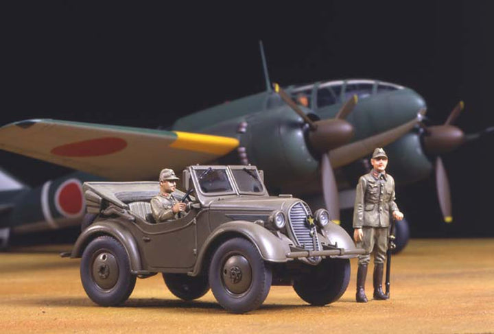 Tamiya 32558 1:48 Jap. Lt. Fhzg.Kurogane 4x4 (2) - Originalgetreue Nachbildung, Modellbau, Plastik B