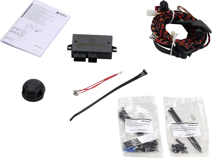 Westfalia Abnehmbare Anhängerkupplung für VW Touran (inkl Cross) (BJ 03/2003-09/2015) - im Set mit 1