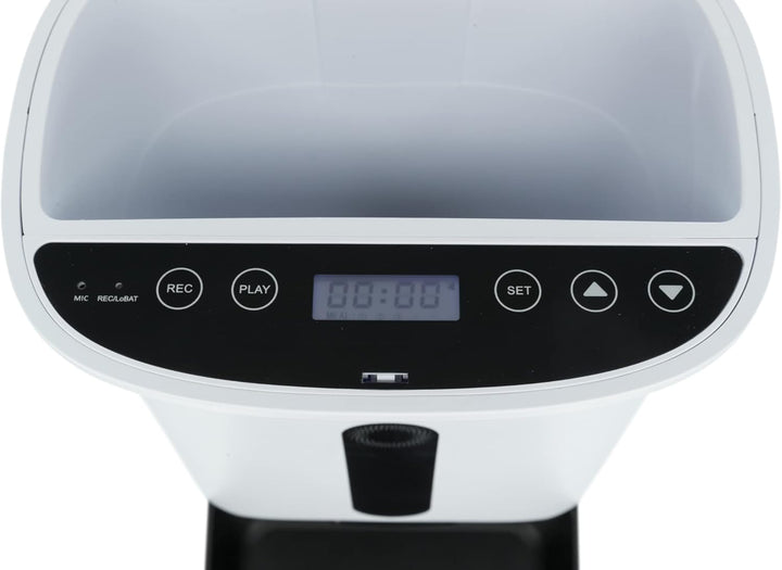 TRIXIE steuerbarer Futterspender per APP "FUTTERAUTOMAT TX8, 4,3 L/24 × 38 × 19 CM, WEIss/SCHWARZ" -