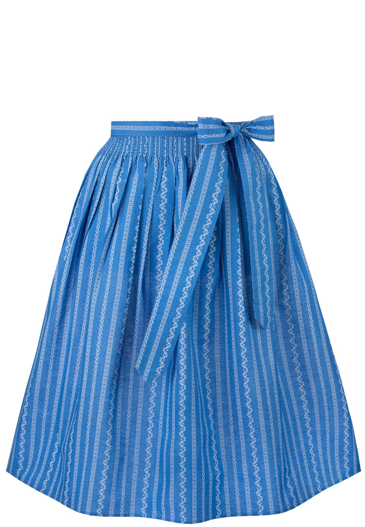 Stockerpoint Damen Schürze Claire Dirndlschürze, blau, Regular