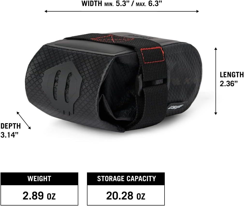 Uswe Tool Saddle Bag 0.6l One Size
