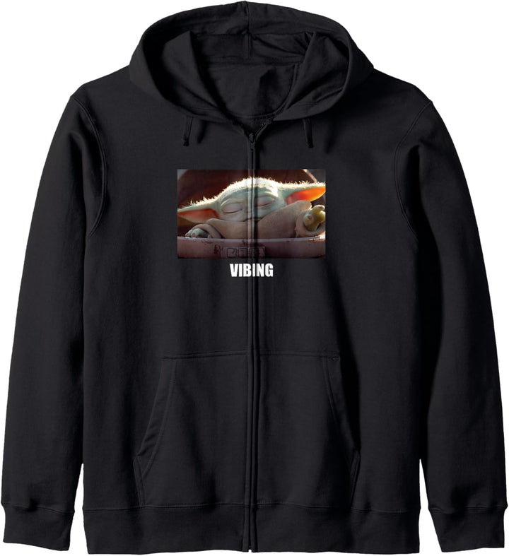 Star Wars Child Vibing Meme Kapuzenjacke