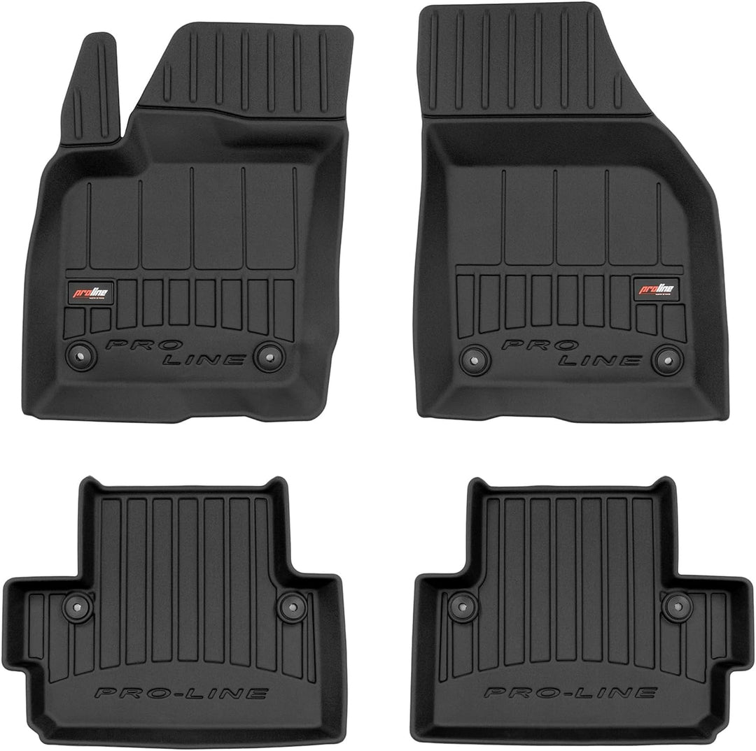 SMK Gummimatten auto fussmatten Satz passend für Volvo C30 2006-2012 Erleben Sie einen neuen Standar