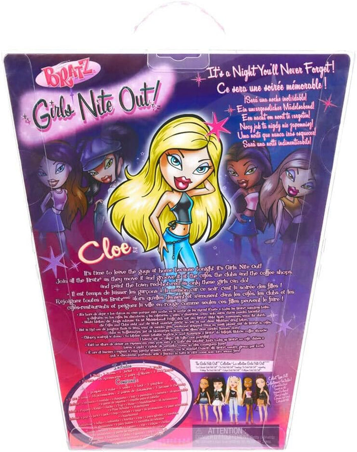 Bratz 21st Birthday Special Edition Modepuppe - CLOE - Mit 2 Outfits, 2 Paar Schuhen, Handtasche und