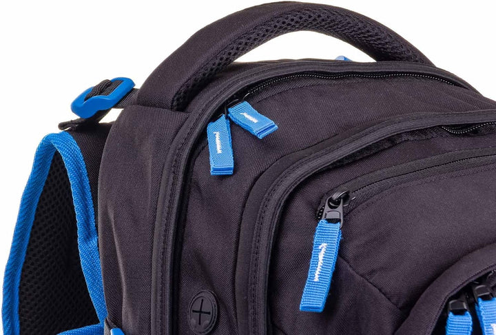 2be Schulrucksack 66320 Ergo School Backpack Black