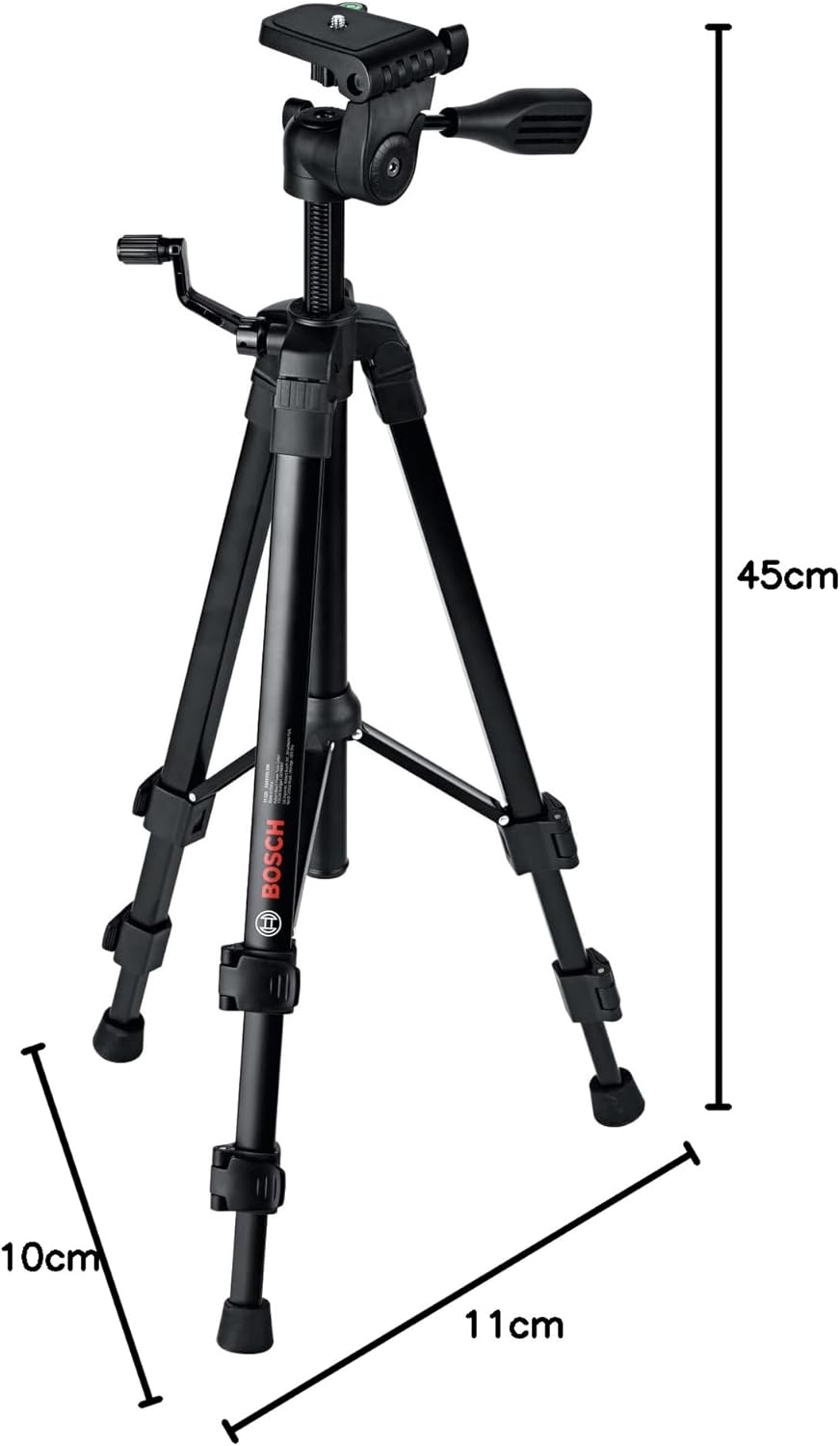 Hochwertiges Stativ TT 120 (einstellbare Höhe von 45 bis 120 cm für schnelles und flexibles Platzier