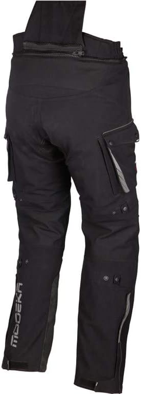 Modeka Viper LT Motorrad Textilhose S Schwarz, S Schwarz