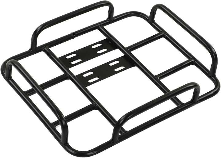 Gepäckträger für Lebensmittellieferungsboxen, Heckgitter, 80 kg Tragkraft, nahtloses Stahlrohr, univ
