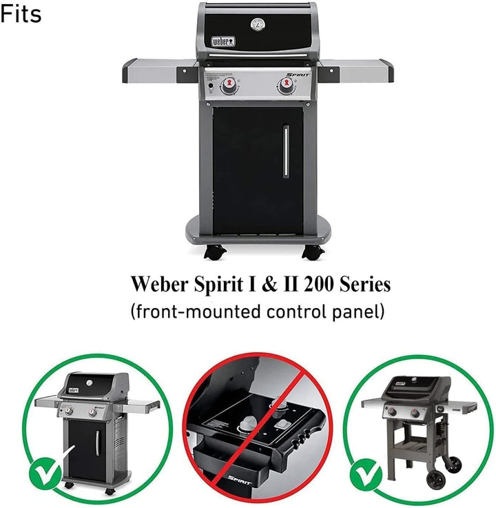 GFTIME 47CM 69866 Edelstahl Grill-Warmhalterost für Weber Spirit E210 E220 und Spirit S210 S220 (mit