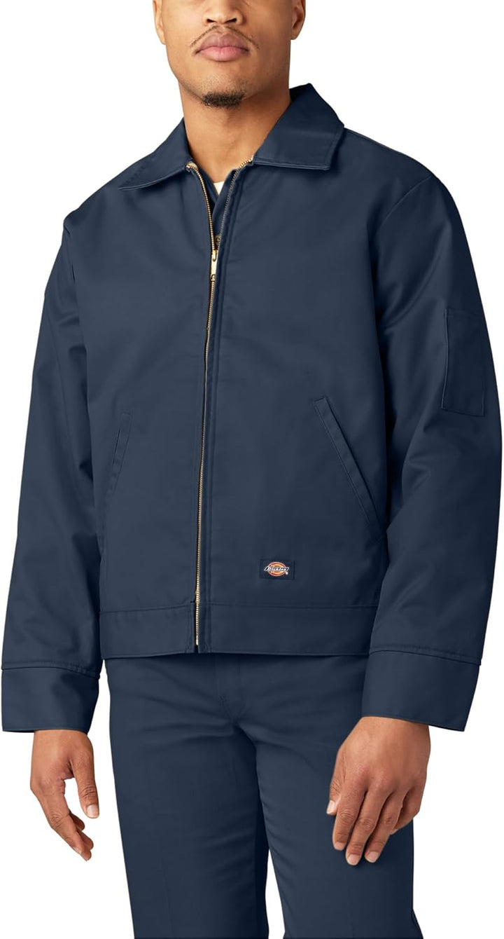 Dickies Herren LND Eisenhower Jk Jacke M Tall dunkles marineblau, M Tall dunkles marineblau