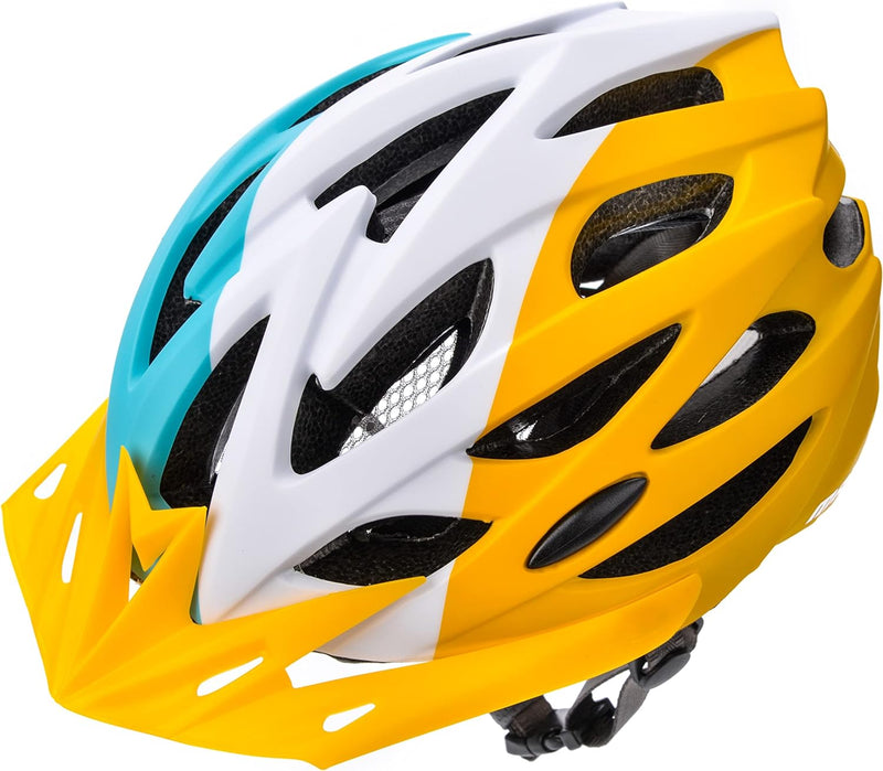 meteor® Marven Fahrradhelm Herren Damen Kinder-Helm MTB rollerhelm mädchen kinderfahrradhelm für Dow