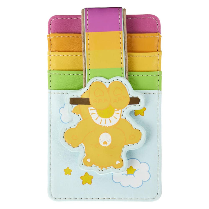 Care Bears Funshine Bear Regenbogen PU Swing Kartenhalter, Mehrfarbig/Meereswellen (Ocean Tides), Ei