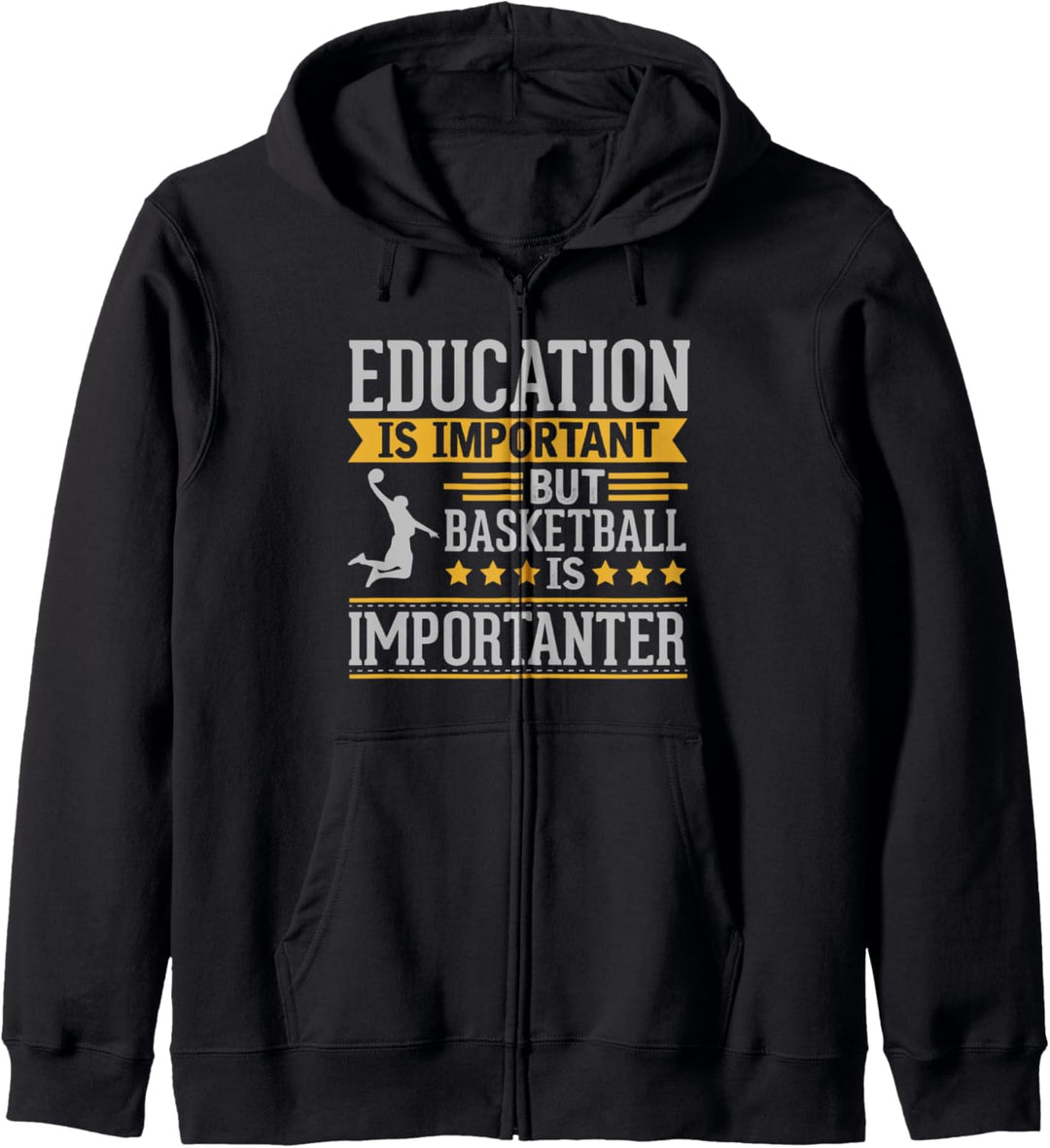 Basketball Is Importanter Funny Gift Kapuzenjacke
