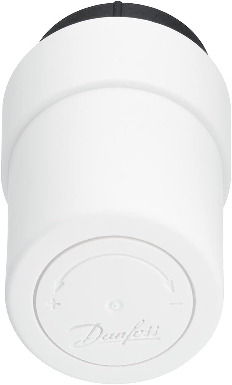 Danfoss 013G5002 Volant Manuel RA Lenkrad für Thermostatventil, weiss, 5.9x3.85x3.85