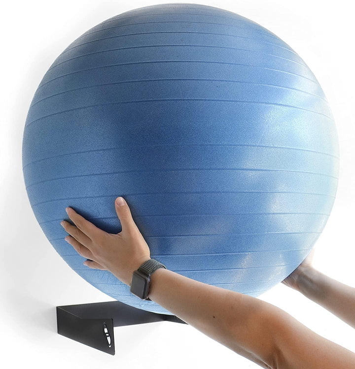 MEOLLO Wandhalterung für Pilatesball, Yoga, Fitness, Balance, Physiotherapie und Ball für Schwangers