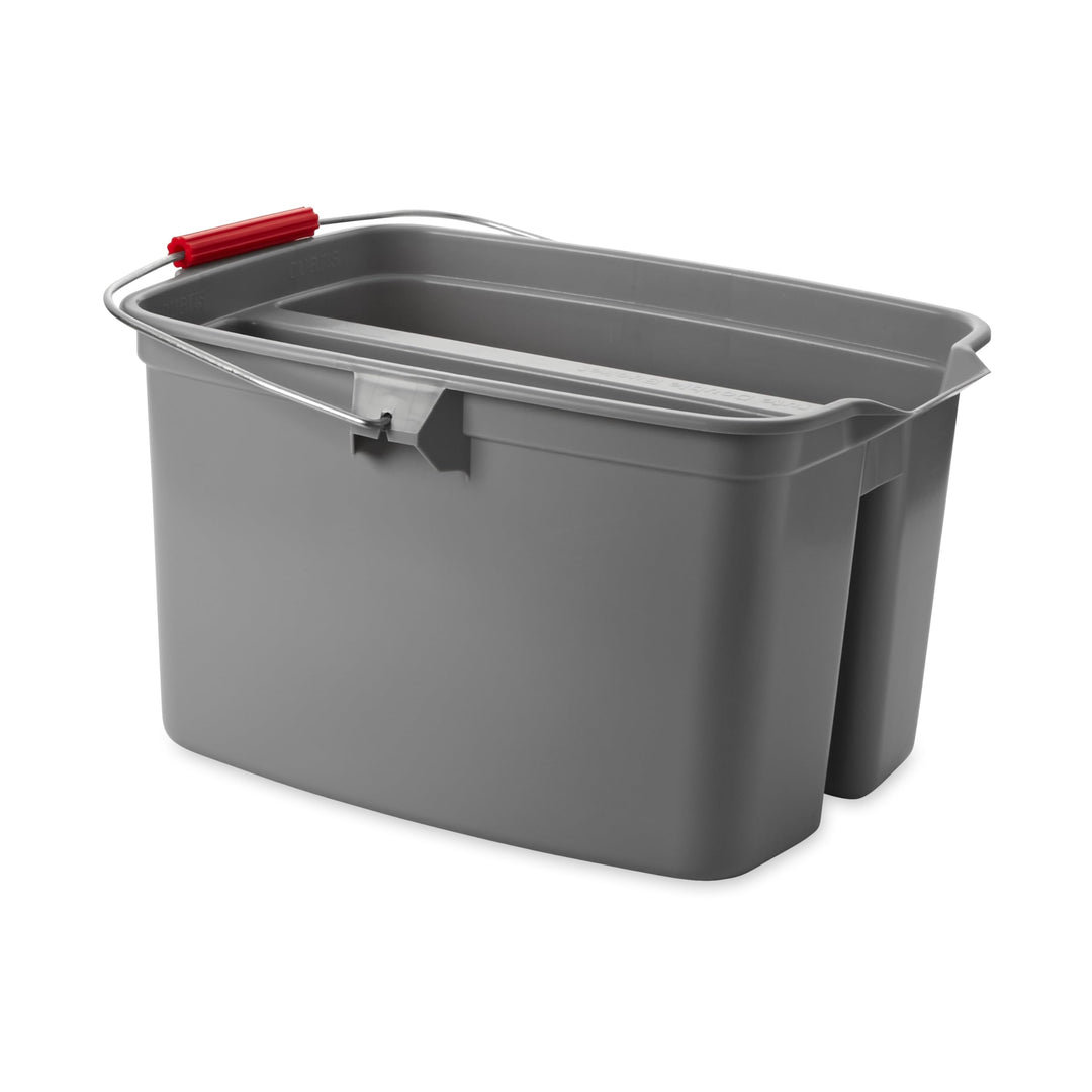 Rubbermaid Commercial Products 19qt Double Pail - Grey