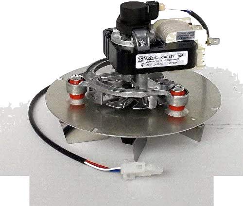 AGRIPRO Rauchabzug, Pelletofen, Universalventilator, 48 W, Trial + Encoder-Kabel