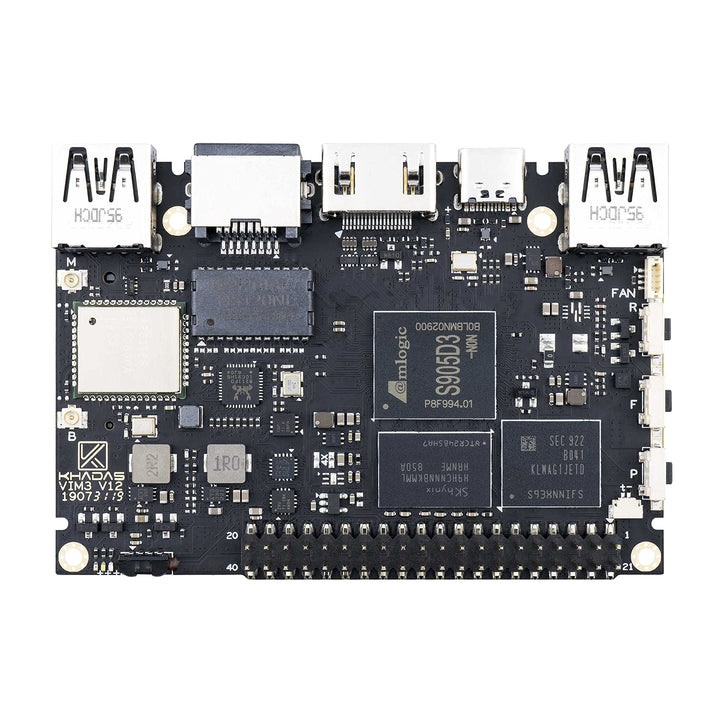 khadas VIM3L Amlogic S905D3 12 nm Prozess für niedrige Hitze und hohe Effizienz (VIM3L), VIM3L
