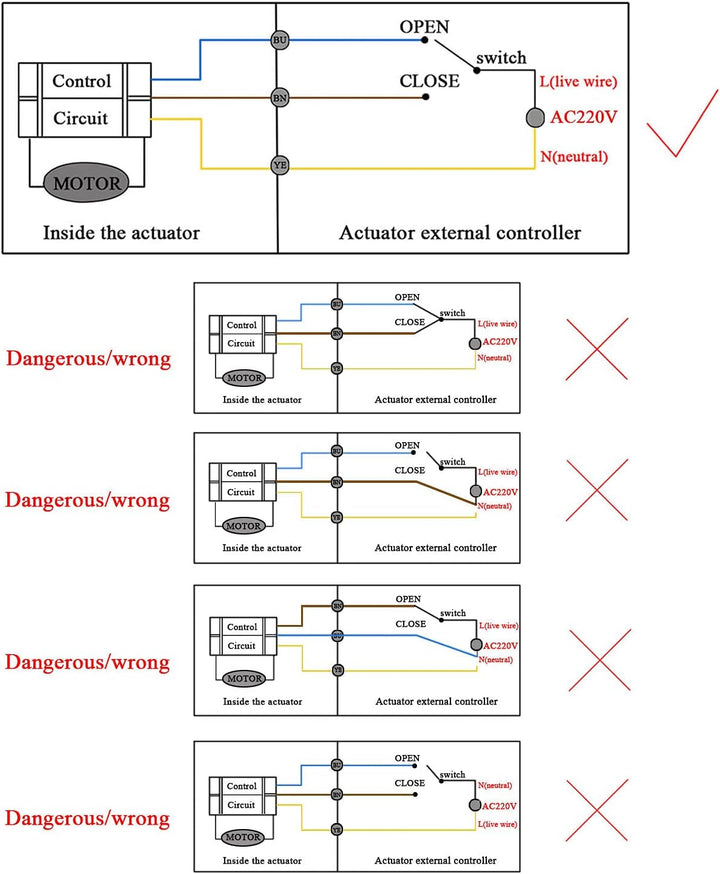 2 wege motorkugelhahn 230v 3 Kabel - kugelventil elektrisch 220v zwei wege motorventil 1/2 3/4 1 1-1