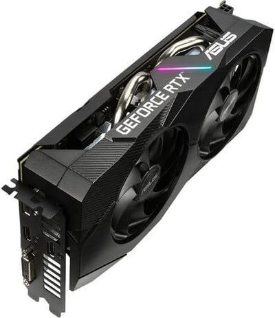 ASUS Dual Nvidia GeForce RTX 2060 6GB EVO OC Edition Gaming Grafikkarte (GDDR6 Speicher, PCIe 3.0, 1