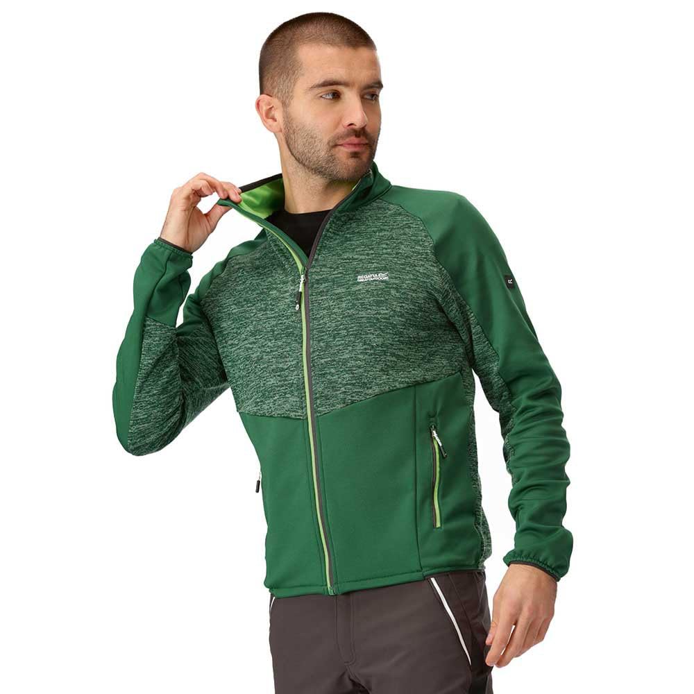 Regatta Coladane V Strickfleecejacke Herren, Dunkelgr&amp;