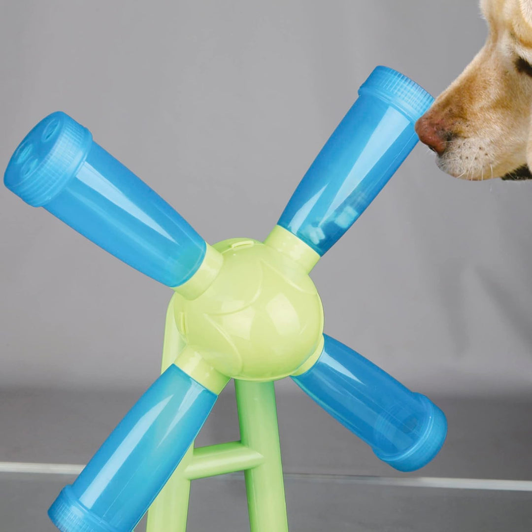 TRIXIE Hunde-Aktivitäts-Windmühlen-Spielzeug, Hundespielzeug, Leckerli-Puzzle, interaktives Spielen,
