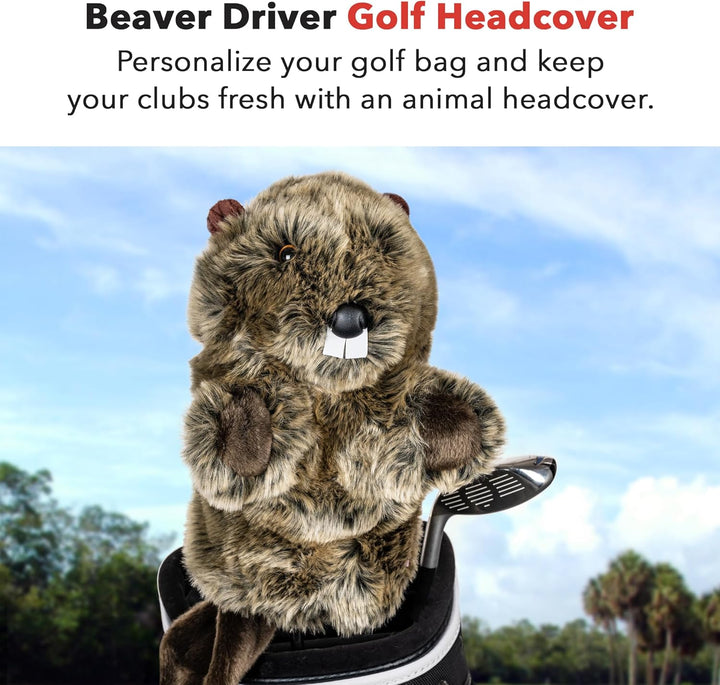 Daphne's Beaver Golfschlägerhaube Nicht zutreffend Braun, Nicht zutreffend Braun