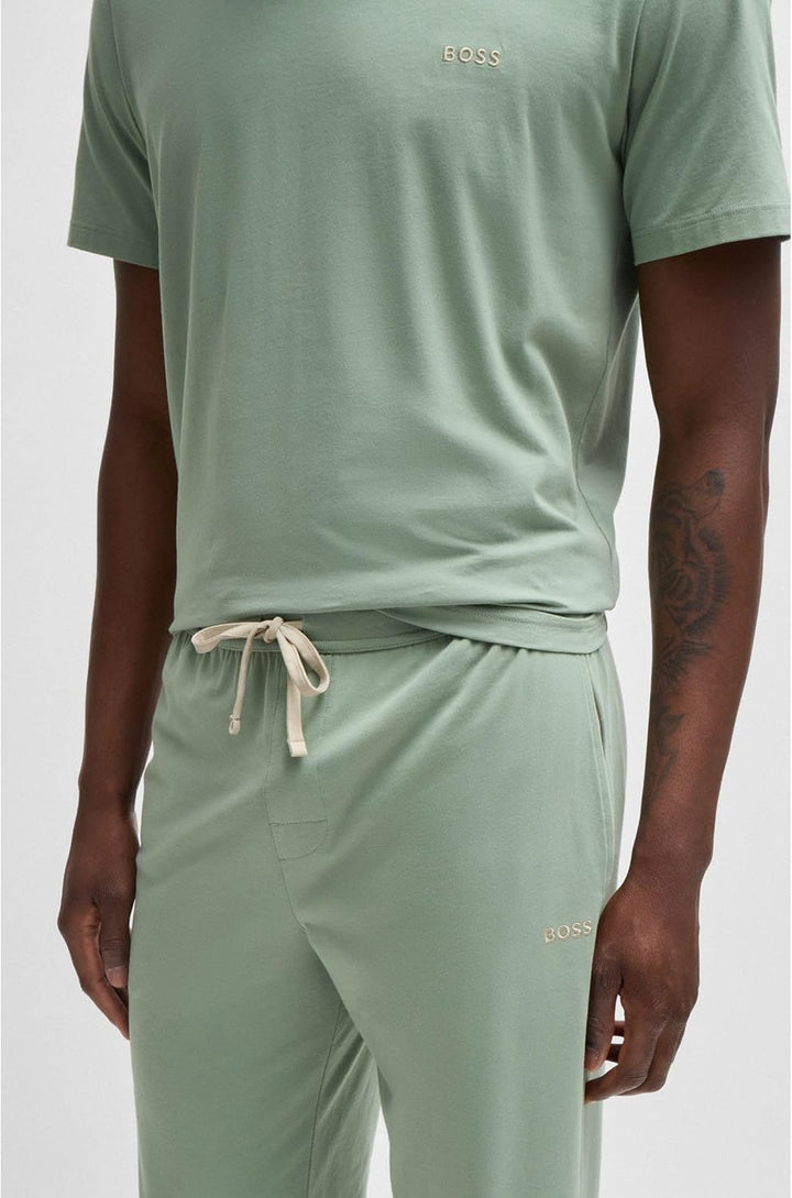 BOSS Herren Mix&Match Loungewear Pant S Light/Pastel Green330, S Light/Pastel Green330