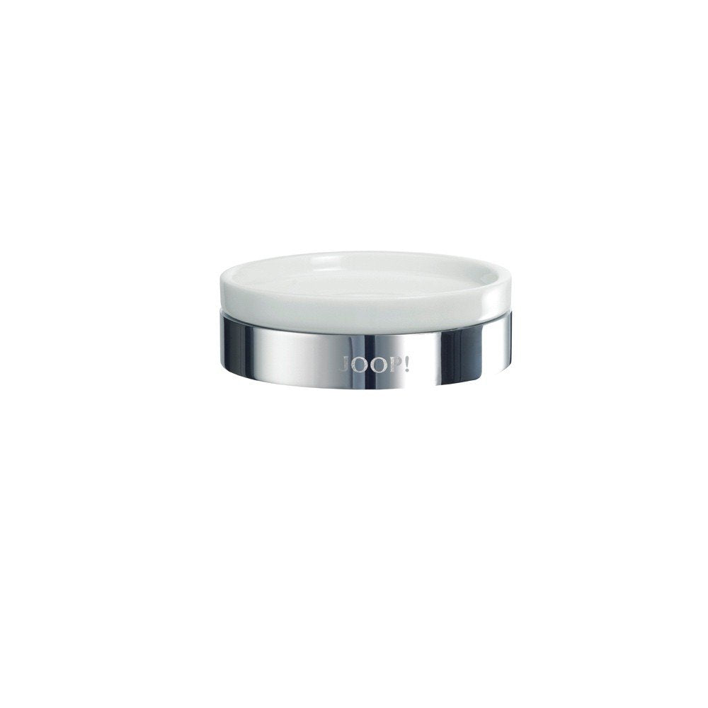 Joop! Seifenschalen CHROMELINE weiss 11x3,5 cm