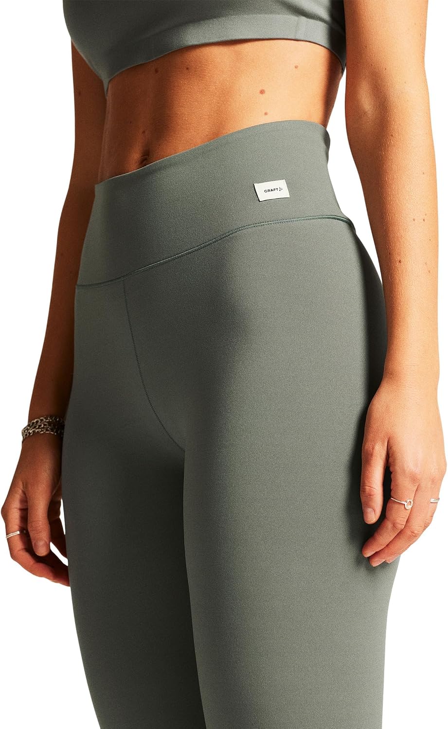 Craft Damen Laufhose Collective 7/8 Tights W S Laub, S Laub